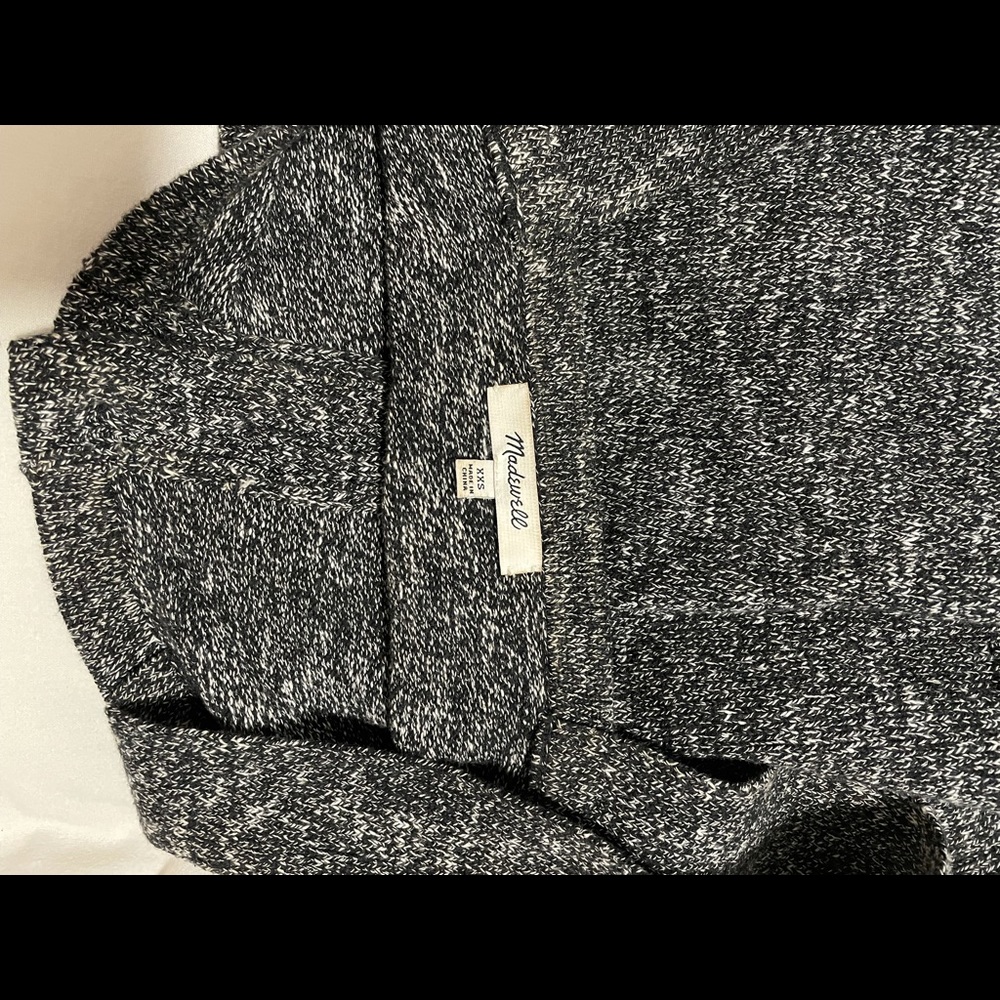 Madewell Sweater Square Neck Tanktop in textured grey - Picture 3 of 5
